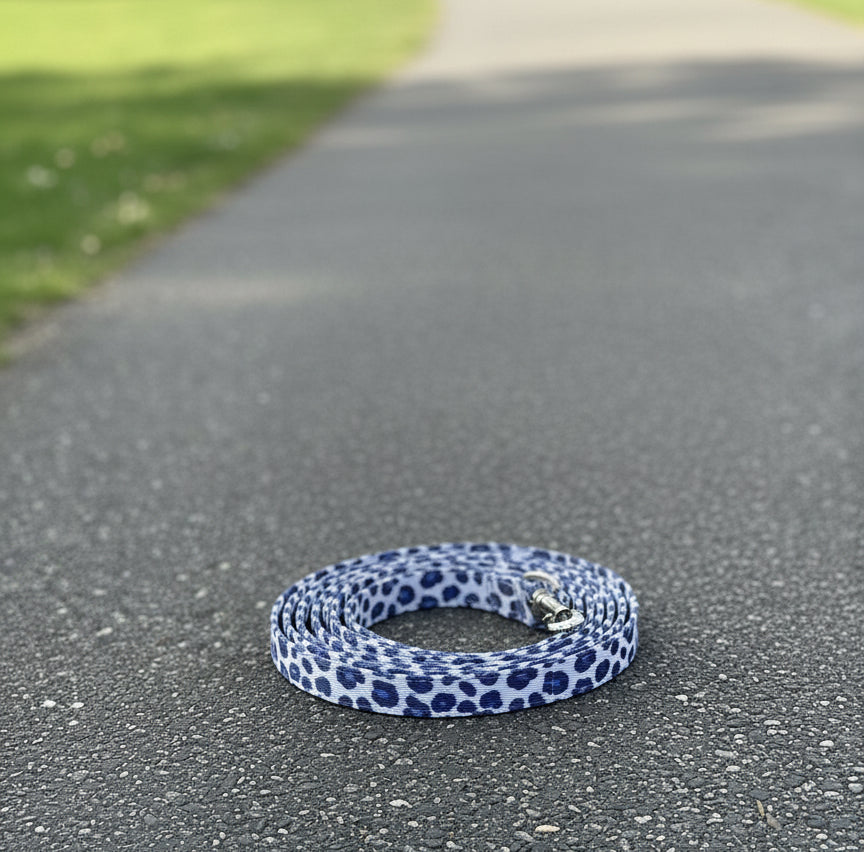 Laisse renforcée tissu Amandine