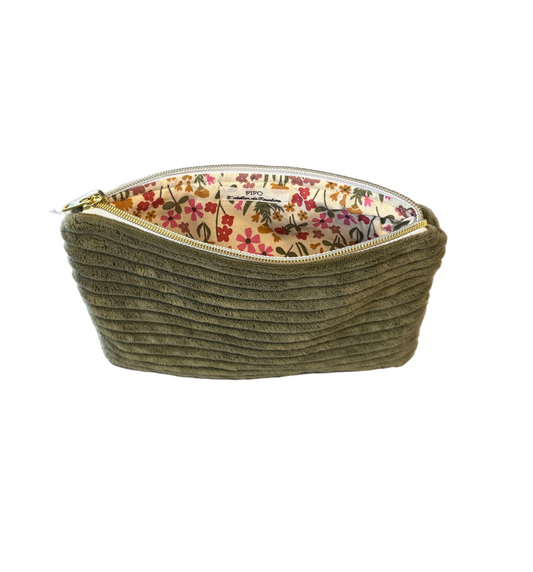 Pochette zipée Amarylis - grand format