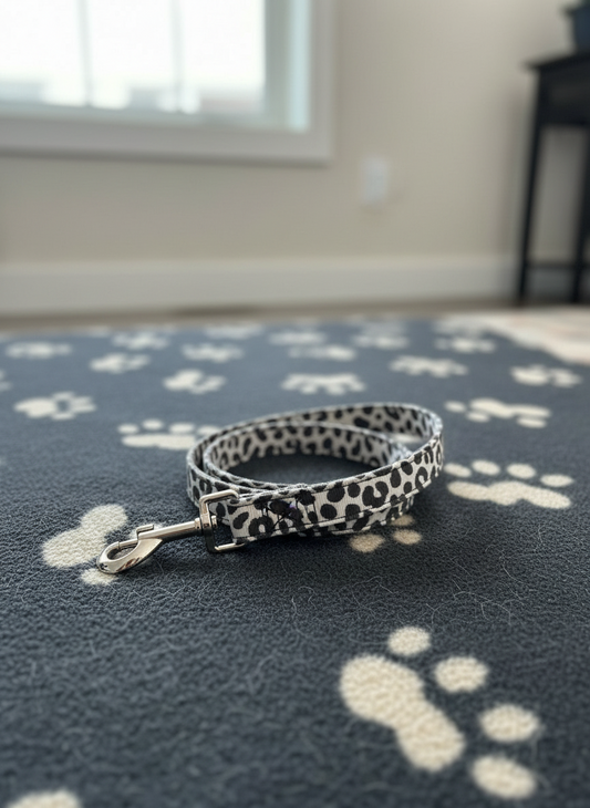 Laisse renforcée tissu Pauline