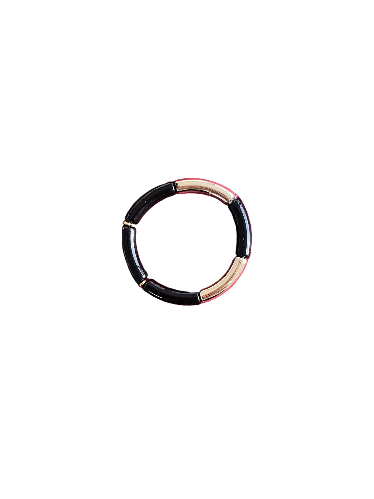 Bracelet noir et doré