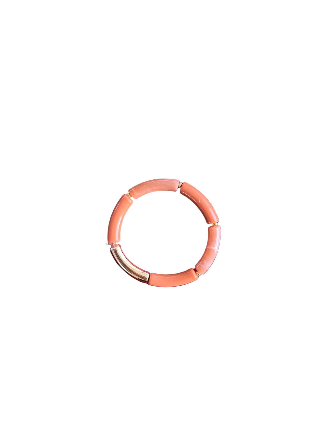 Bracelet rose corail