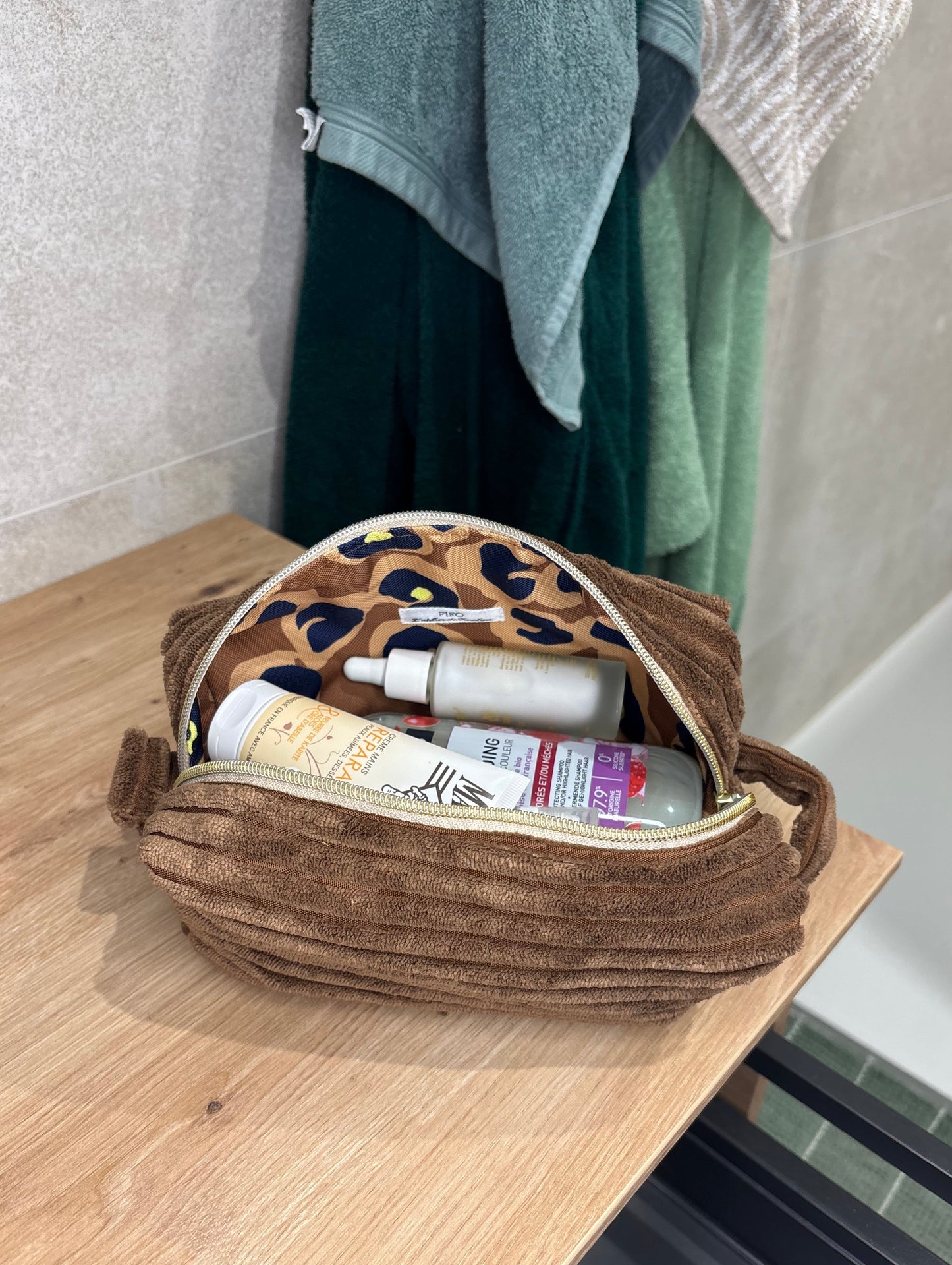 Trousse de toilette imperméable Olivia