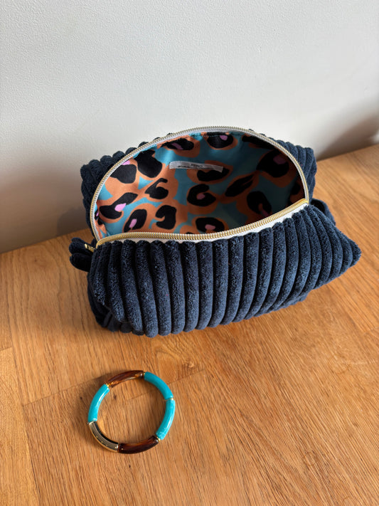 Box Passion bleu léopard