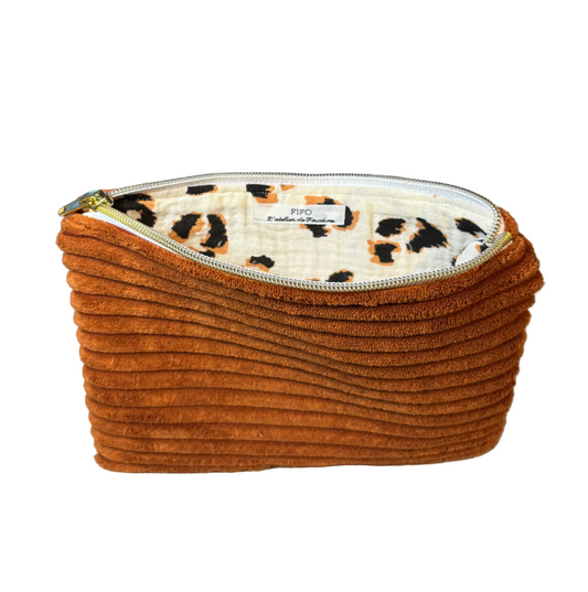 Pochette zipée Mathilde