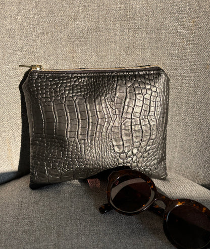 Pochette zipée Jade