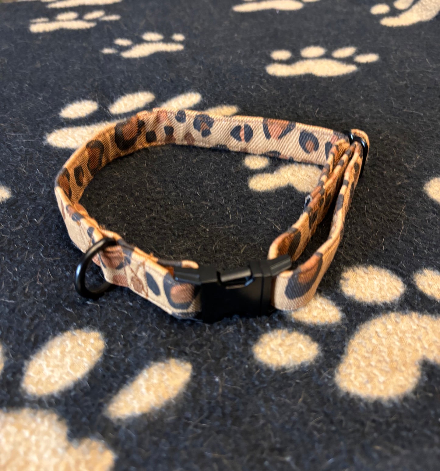 Collier tissu Léna - réglable M/L et renforcé