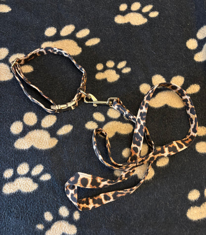 Laisse renforcée tissu Capucine