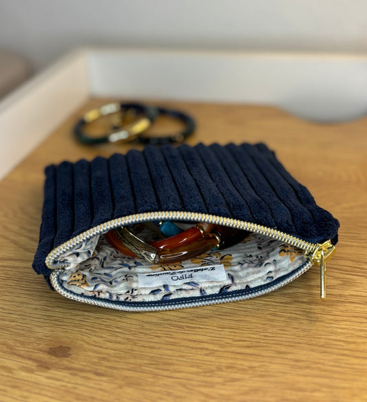 Pochette zipée Estelle