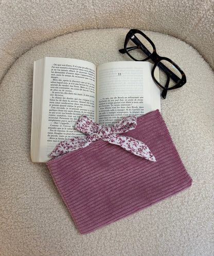 Housse de livre poche Rose