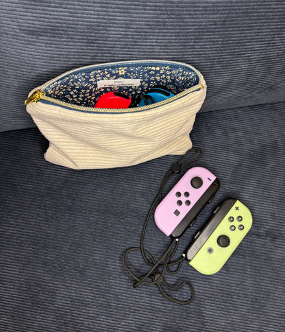 Pochette zipée Clémence