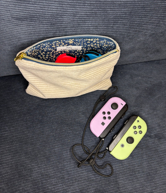Pochette zipée Clémence