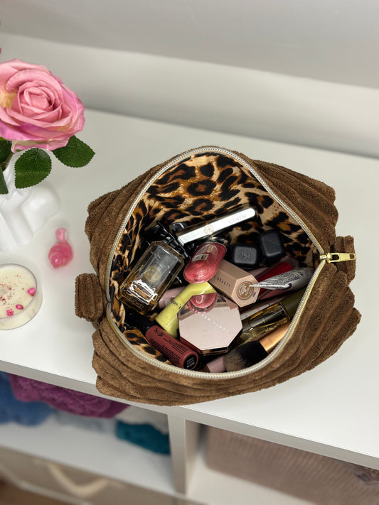 Trousse de toilette imperméable Églantine