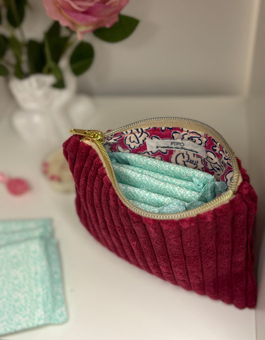 Pochette zipée Charline