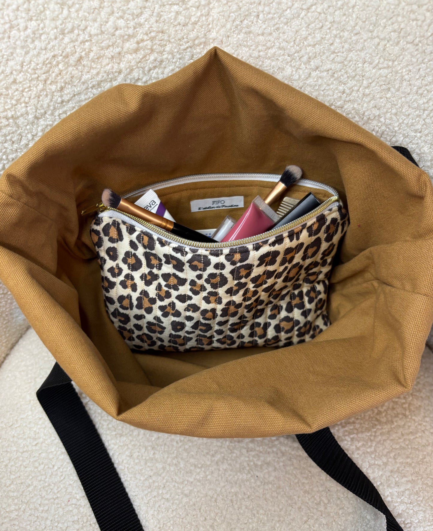 Pochette zipée Savannah