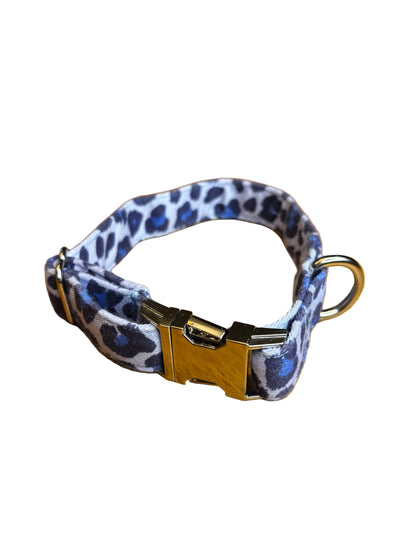 Collier tissu Amandine - réglable S/M et renforcé