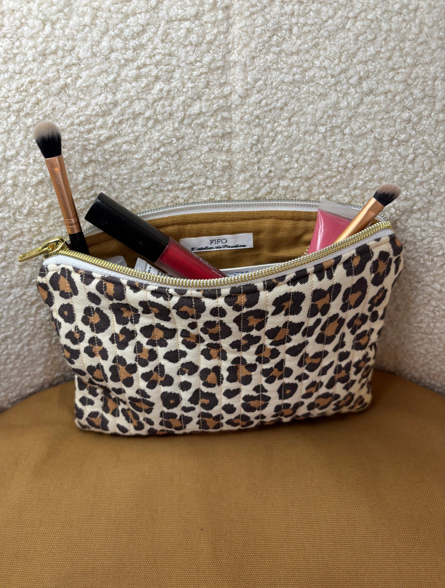 Pochette zipée Savannah