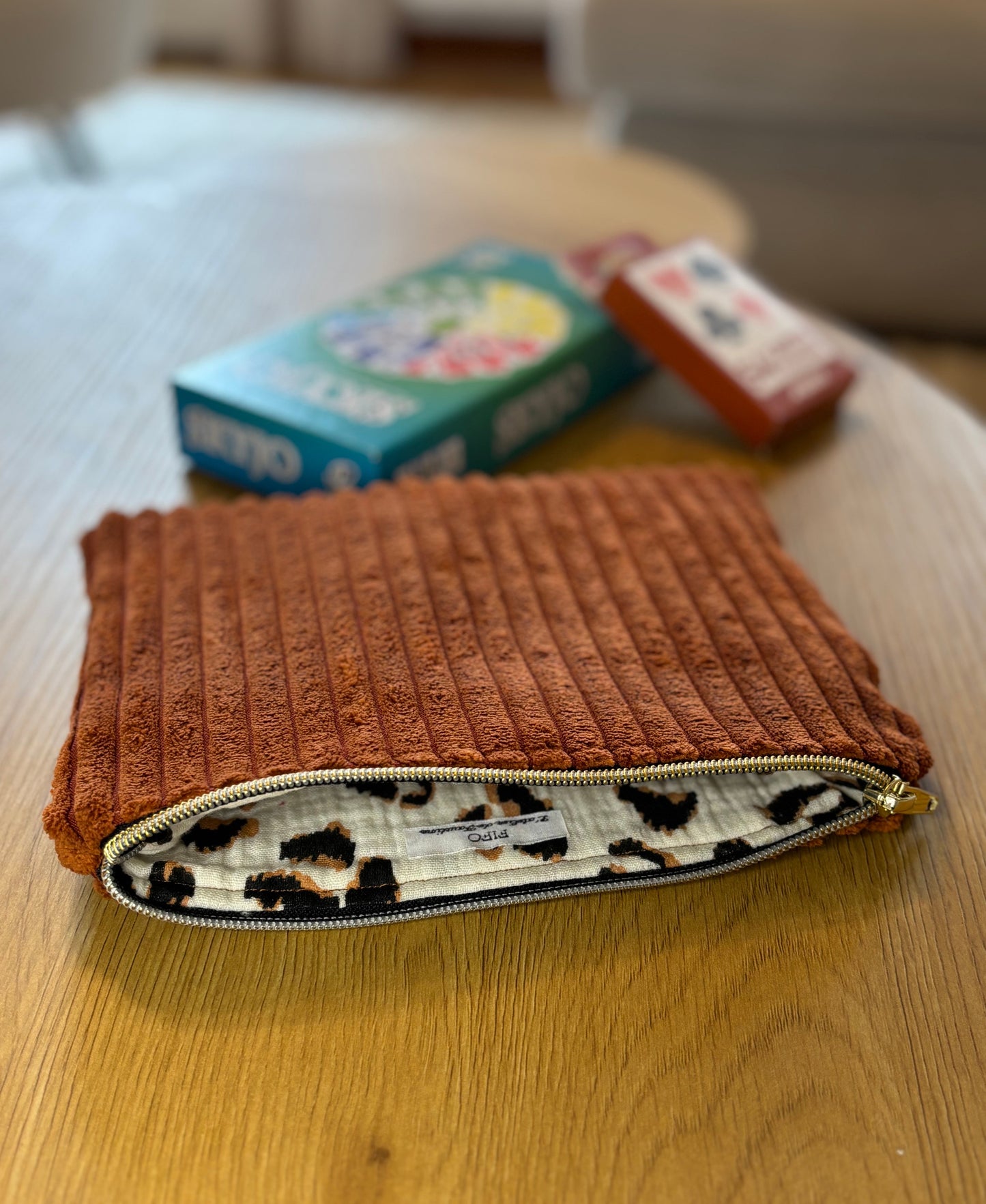 Pochette zipée Alexandra