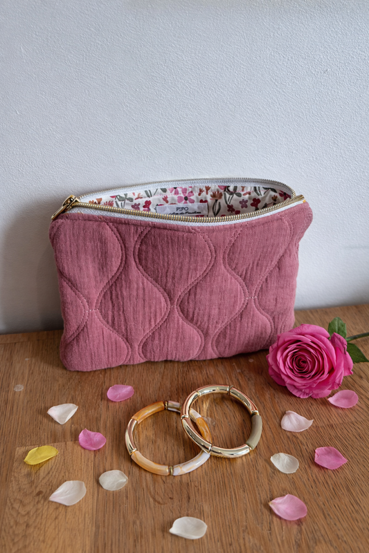 Box Grand Amour rose fleuri