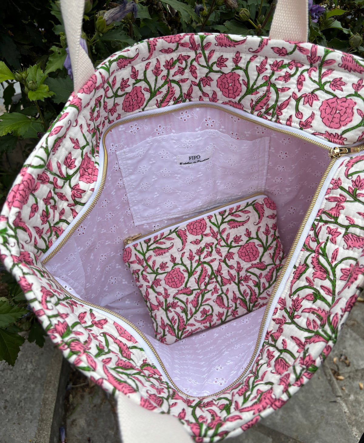 Sac cabas zippé - Rosalie