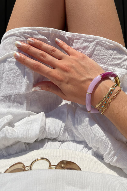Bracelet lilas