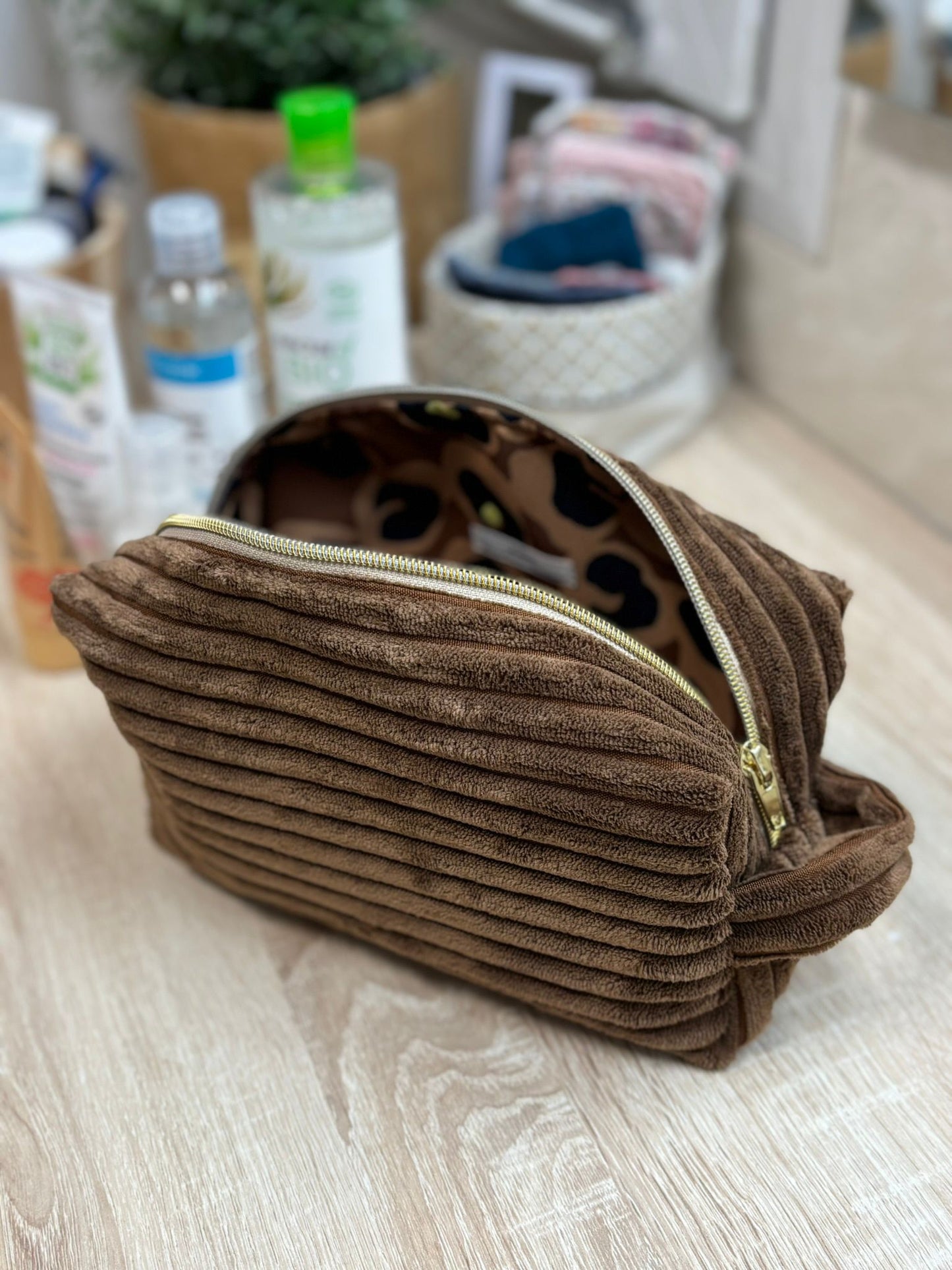 Trousse de toilette imperméable Olivia