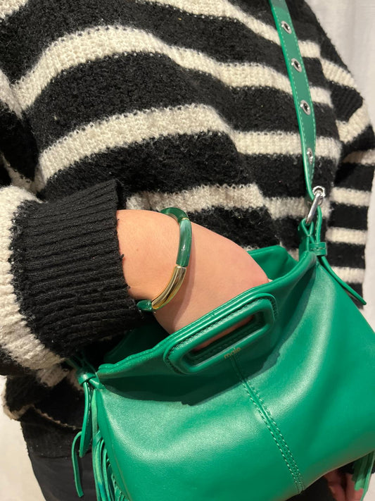 Bracelet vert et bleu